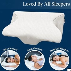 TWO Sutera Orthopedic Contour Pillows